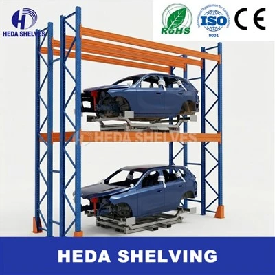 Adjustable Racking Xaiv Cia Hnyav Plaub ntug hnyav Txias Roll Hlau Warehouse Pallet Khib Kev Muag Khoom